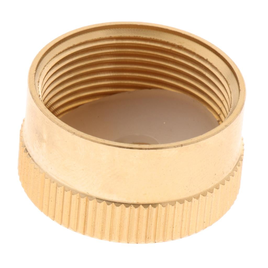 Solid Brass For 1LB Propane Bottle Gas Tank Cylinder Sealing, Reduces waste and keep tank sealed completely in case of leaking