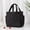 Black, variant on Tote Lunch Bag with Zipper Water Bottle Handle Strap Sunflower Thermal Food Containers Backpack Plain Bags for Bottles Names Insulated Large Washable Men Women Thirty