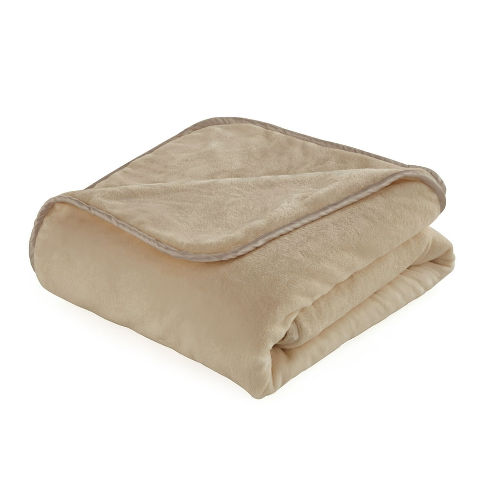 The Vellux Heavy Weight 12 Pound Weighted Camel Blanket