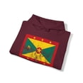 thumbnail image 4 of Grenada Grenadian Pride Flag Hoodie, Gifts, Hooded Sweatshirt, 4 of 4