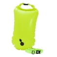 thumbnail image 1 of natación para aguas abiertas con cinturón natación, bolsa flotante nailon y PVC, ideal para nadar al libre, triatletas y Verde, 1 of 8