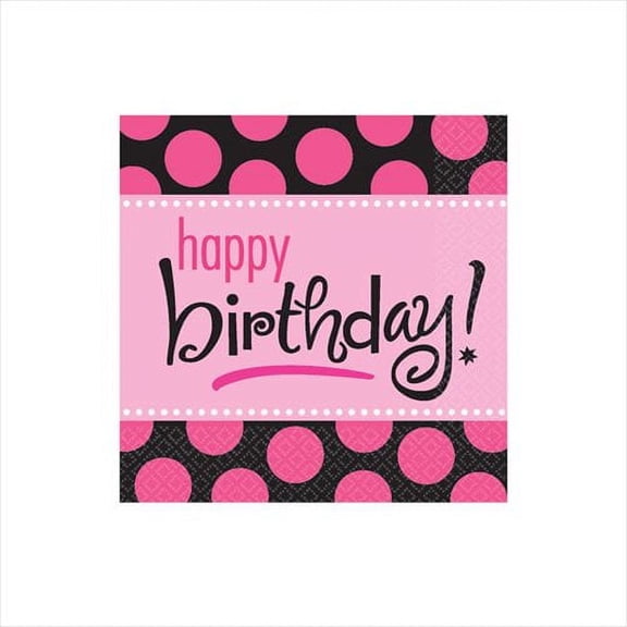 Amscan 233040 Another Year of Fabulous Beverage Napkins