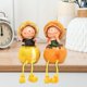 thumbnail image 5 of 2x Pie Colgante Muñeca Figurita Escultura Resina Estatua Niñera Gabinete Colgante Escritorio Pareja Estante Decorativo para Decoraciones de Mesa muñeca perfecl Figura de pie colgante, 5 of 8