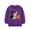 #01-Purple, variant on Boys Gilrs Sweatshirt Long Sleeve Halloween Cartoon Shirts Tops