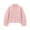 Pink, variant on Free Shipping Women's Warm Fleece Pullovers Sweatshirts Solid Knitted Turtleneck Crop Tops Reverse Seam Chic Winter Tops