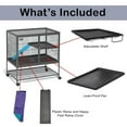 thumbnail image 4 of MidWest Ferret Nation 36"x25"x38.5" Single Unit Small Animal Cage, 4 of 6