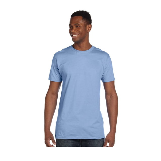 Hanes T-Shirt à Col Ras du Cou en Coton Ringspun Nano-T pour Hommes, Style 4980