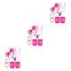 thumbnail image 5 of Yuarrent 1 juego de disfraces con guantes de red, ropa especial, suministros para fiestas de los años 80, accesorios para mujeres para clubes Type1 NO1, 5 of 6