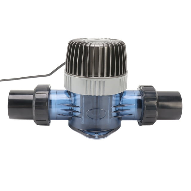 Chlorine Generator, Multi Protection Power Failure Memory Metal Housing AC110-240V Fault Prompt Salt Chlorinator for Swimming Tank ECO4