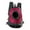Hot Pink, variant on NOKIO Pet Cat Dog Carrier Backpack Side Storage Pockets Dog Cat Backpack Carrier Adjustable Straps Dog Head-Out Backpacks Puppy Front and Back Carrier for Small Dogs Cats