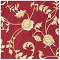 thumbnail image 5 of Transitional Rug - Easy Care Polypropylene -Red/Gold-Color:Red/Gold,Design:Transitional,Shape:Round,Size:6'L x 6'W, 5 of 5