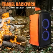 Speaker Bag Rugged Speaker Bag Carry Case Compatible with JBL Party Box Series, Portable Speaker Carry Tote Bag Backpack (for JBL Partybox 310 Camouflage)