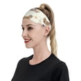 thumbnail image 4 of Wukai Flower Chicken Sports sweatband,Men & Women Sweatband Headband for Running, Cross Training, Racquetball, Working Out, 4 of 7