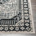 thumbnail image 3 of Livabliss Lavadora Medallion Machine Washable Indoor Area Rug, Navy ,9'2" x 12', 3 of 8