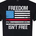 thumbnail image 4 of Inktastic Grunge American Flag Freedom Isn't Free T-Shirt, 4 of 5