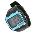 thumbnail image 4 of Reloj deportivo digital con esfera grande y luz nocturna, resistente al agua, con doble horario, para exteriores, electrónico, color azul, 4 of 14