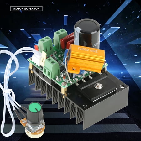 PWM Speed Control Motor Speed Controller Driver Controller 12-110VAC ...