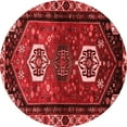 thumbnail image 1 of Ahgly Company Indoor Round Persian Red Traditional Area Rugs, 5' Round, 1 of 4