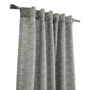 Habitat Odessa Light Filtering Dual Header Curtain Panel 52 x 63 in Grey