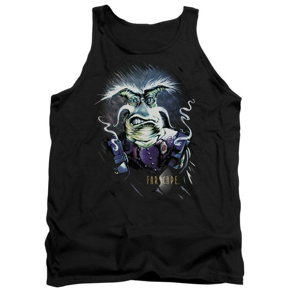 Farscape Rygel Long Sleeve Smoking Guns Adult Tank Top Black