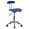 thumbnail image 1 of Scranton & Co Chaise de Bureau pour Ordinateur en Bleu, 1 of 2