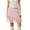 Pink, variant on Women Lace Mini Skirt Low Rise Ruffle Pleated Layered Flowy Underskirt for Going Our Party Club