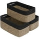 thumbnail image 1 of Canastas de Almacenamiento Goodpick 33x20x13 cm Negras de Yute Paquete de 3, 1 of 7
