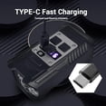 thumbnail image 4 of 9 LED Bike Headlight Type-C Rechargeable Handlebar Flashlight for Outdoor Cycling, 4 of 7
