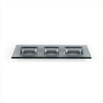 thumbnail image 2 of Turgla Fusion Glass 12.25" x 4" Rectangular Charcoal Glass Sectional Plate (Set of 2), 2 of 3