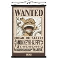 thumbnail image 3 of One Piece - Monkey D Luffy Wanted Poster Wall Poster with Magnetic Frame, 22.375" x 34", 3 of 3
