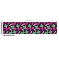 thumbnail image 2 of Ambesonne Green and Purple Fabric by the Yard Upholstery, Cartoon Ripe Beets, 5 Yards, Purple Green and Magenta, 2 of 4