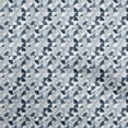 thumbnail image 1 of oneOone Cotton Cambric Blue Fabric Geometric Sewing Fabric By The Yard Printed Diy Clothing Sewing Supplies 42 Inch Wide, 1 of 5