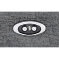 thumbnail image 2 of Benjara Jak 86" Loveseat- Power Recliner- Padded Back- Charcoal Gray Fabric, 2 of 5