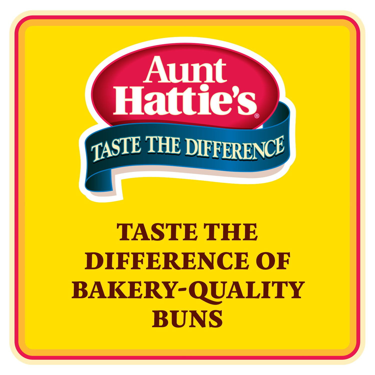 Aunt Hattie's Restaurant Hamburger Buns, Sesame Seed Buns, 12 Count, Shelf-Stable