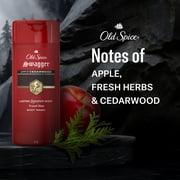 Old Spice Red Zone Swagger Mens Body Wash, All Skin Types, Scent of Cedarwood, 3 fl oz