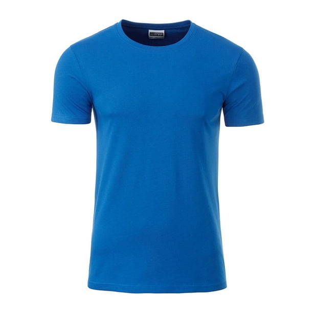 James and Nicholson - Camiseta básica para hombre (Azul Cobalto)