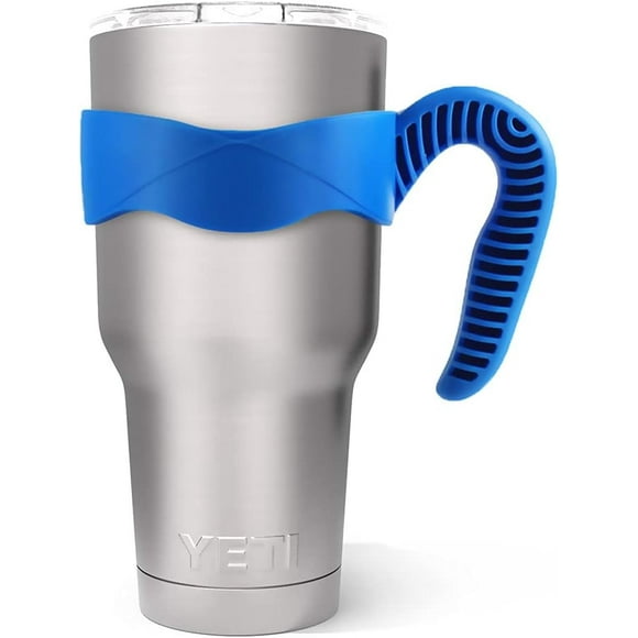 Tumbler Handle for YETI Rambler Cup, Anti Slip Travel Mug Grip Cup Holder for Stainless Steel Tumblers, Yeti, Ozark Trail, Rtic,Sic and More Tumbler Mugs BPA Free ( 20OZ,30OZ)
