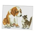thumbnail image 1 of Kit de de perro gato 11CT Patrones avanzados para niños principiantes 35x29cm, 1 of 9