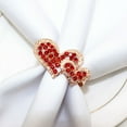 thumbnail image 4 of Serviette Buckle 6Pcs Multi-purpose Reusable Unique Wedding Banquet Party Heart Serviette Buckle, 4 of 5