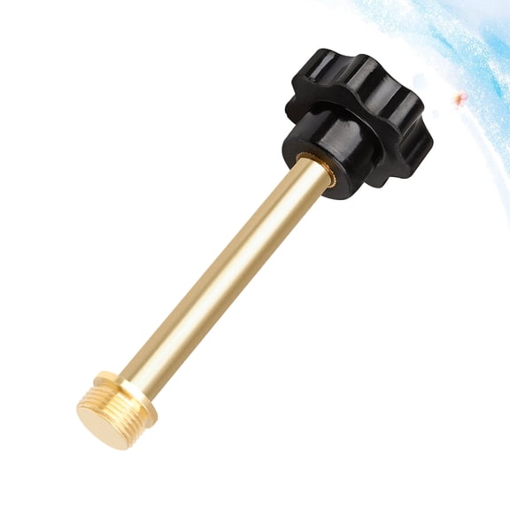 GOOHOCHY Brass Trumpet Piston Repair Tool Wearresistant Grinding Rod for Musical Instrument Accessories Golden 6.3 Inch