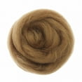 thumbnail image 4 of ACDANC 1 Piece 10g Soft and Wool Roving Felting Wool for DIY Felting Craft Materials Coffee, 4 of 4