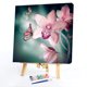 thumbnail image 2 of Kit de pintura por números DIY Cymbidium Oil Art Picture Craft Home Wall Decor (H1209) FLhrweasw Nuevo, 2 of 9