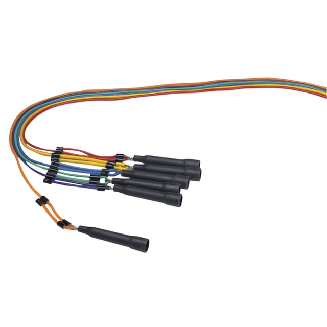 Jump Ropes Sportime, longitud ajustable, 9 pies, juego de 6