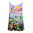 thumbnail image 4 of SMihono Hauts pour Femmes Débardeur Mode Été Col Rond Sans Manches Imprimé Décontracté Blouse Débardeur pour Femmes Hauts d'Été pour Femmes, 4 of 5