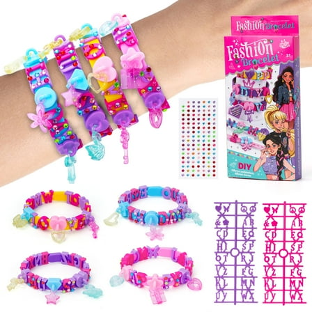 Art & Craft Kits for Kids, DIY Friendship Bracelet Making Kit for Girls, Jewelry Making, Birthday gifts for Ages 5-12, Toys for Ages 5, 6, 7, 8, 9, 10, 11, 12 Years Old, Party Craft Activity