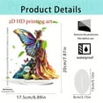 thumbnail image 3 of JoyMoreHome Butterfly Fairy Ornament, Colored Acrylic Ornaments,Decor Indoor Home Holiday Party Gifts Butterfly Fairy, 3 of 8