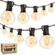 thumbnail image 2 of Cadena de luces LED para exteriores, 100 pies, luz de patio con 52 bombillas de globo regulables G40 inastillables, paquete de 2, 50 pies, impermeable, cadena de luces para colgar en el exterior, para, 2 of 4