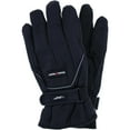 thumbnail image 1 of CTM®  One Size Microfiber Winter Ski Gloves with Wrist Strap (Men's), 1 of 2