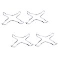 thumbnail image 3 of FENGGUIQU 4pcs Durable Stove Racks Iron Wire Pot Rack for Kitchen Gas Stove Racks, 3 of 8
