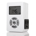 thumbnail image 1 of ACCL Weekly Digital Timer AM/PM Display Single 3-Prong Outlet, 4 Pack, 1 of 1